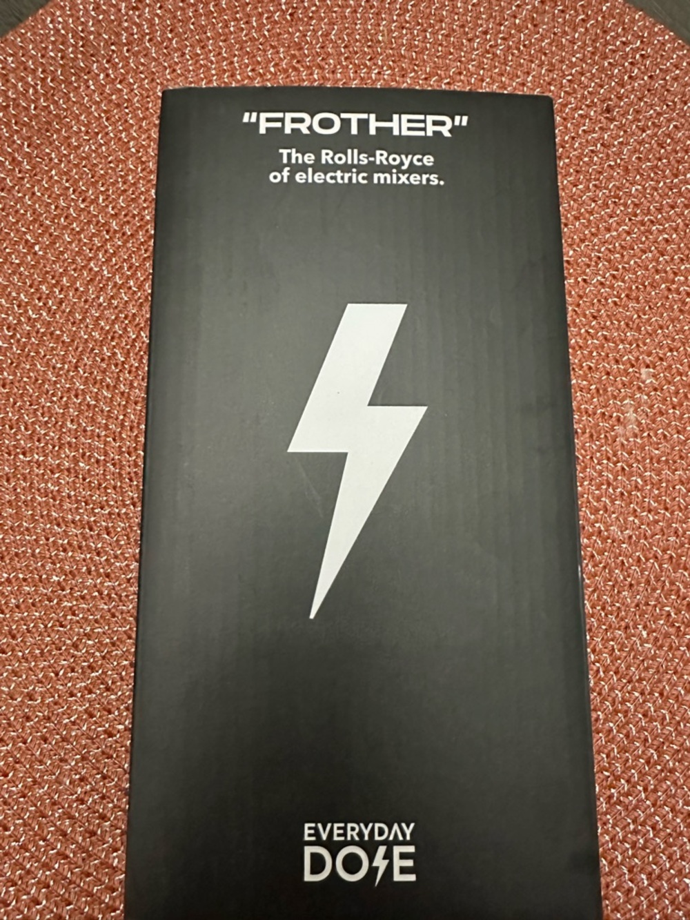 Everyday Dose "FROTHER" Electric Mixer - Black